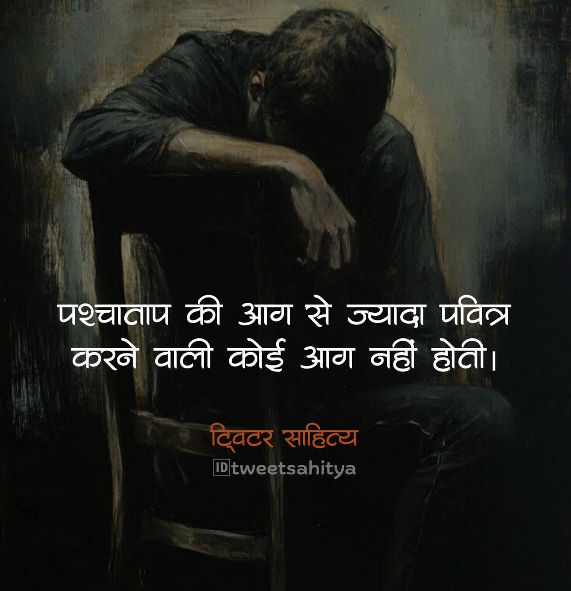 पश्चाताप की आग से ज्यादा पवित्र
करने  वाली कोई आग नहीं  होती।

—• सुप्रभात