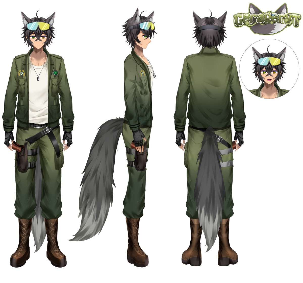 GeragerVT🍀✈️| Piloto Kitsune Vtuber tweet media