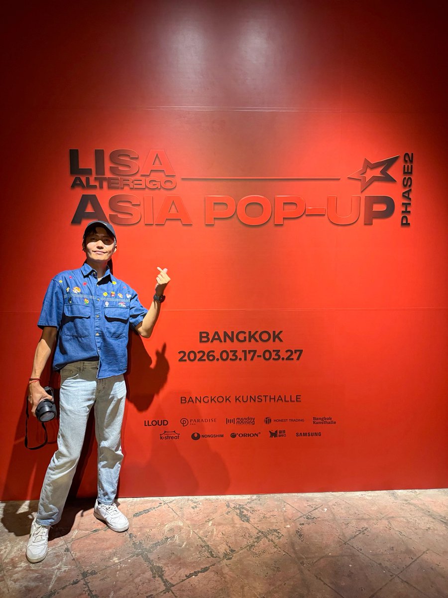 KEN44821510's tweet photo. ต้องมาวันแรก LISA ALTEREGO ASIA POP-UP phase 2 Bangkok 🇹🇭⭐️❤️@wearelloud #popallthat
BANGKOK KUNSTHALLE
17 - 27 มีนาคม 2569
11:00 - 20:00 น.
#LISA #LISAxAlterEgo #AlterEgoPopup #AlterEgo_BKK #BangkokKunsthalle https://t.co/MKPq24MkcJ
