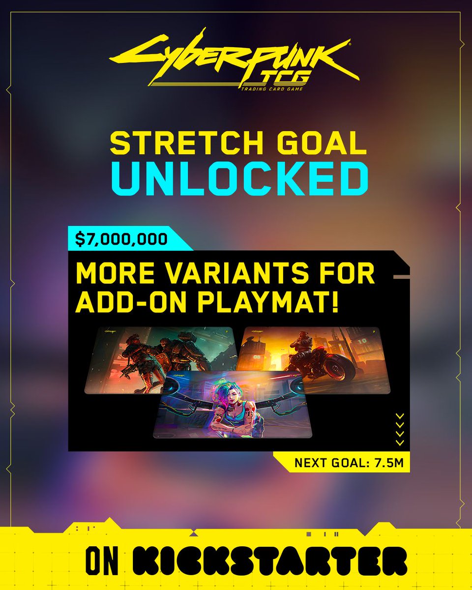 Cyberpunk Trading Card Game tweet media