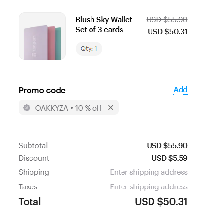 OakkyVerse's tweet image. มีโค้ดเป็นของตัวเองแล้ว tangem.com/invite/OAKKYZA

#tangem #tangemwallet #coldwallet #hardwarewallet #bitcoin