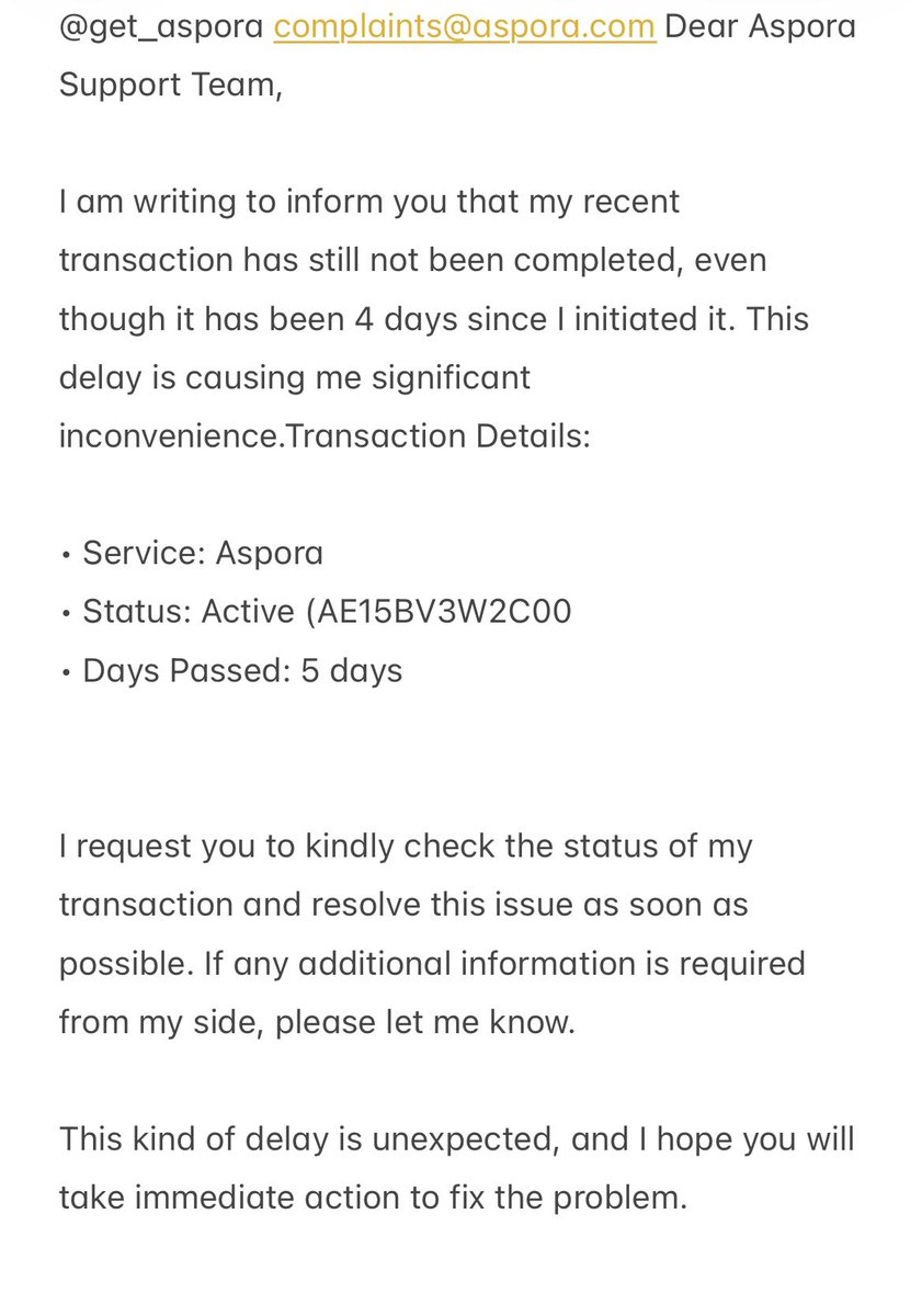 alisajid08's tweet photo. @get_aspora complaints@aspora.com https://t.co/04Z6E3rP4e