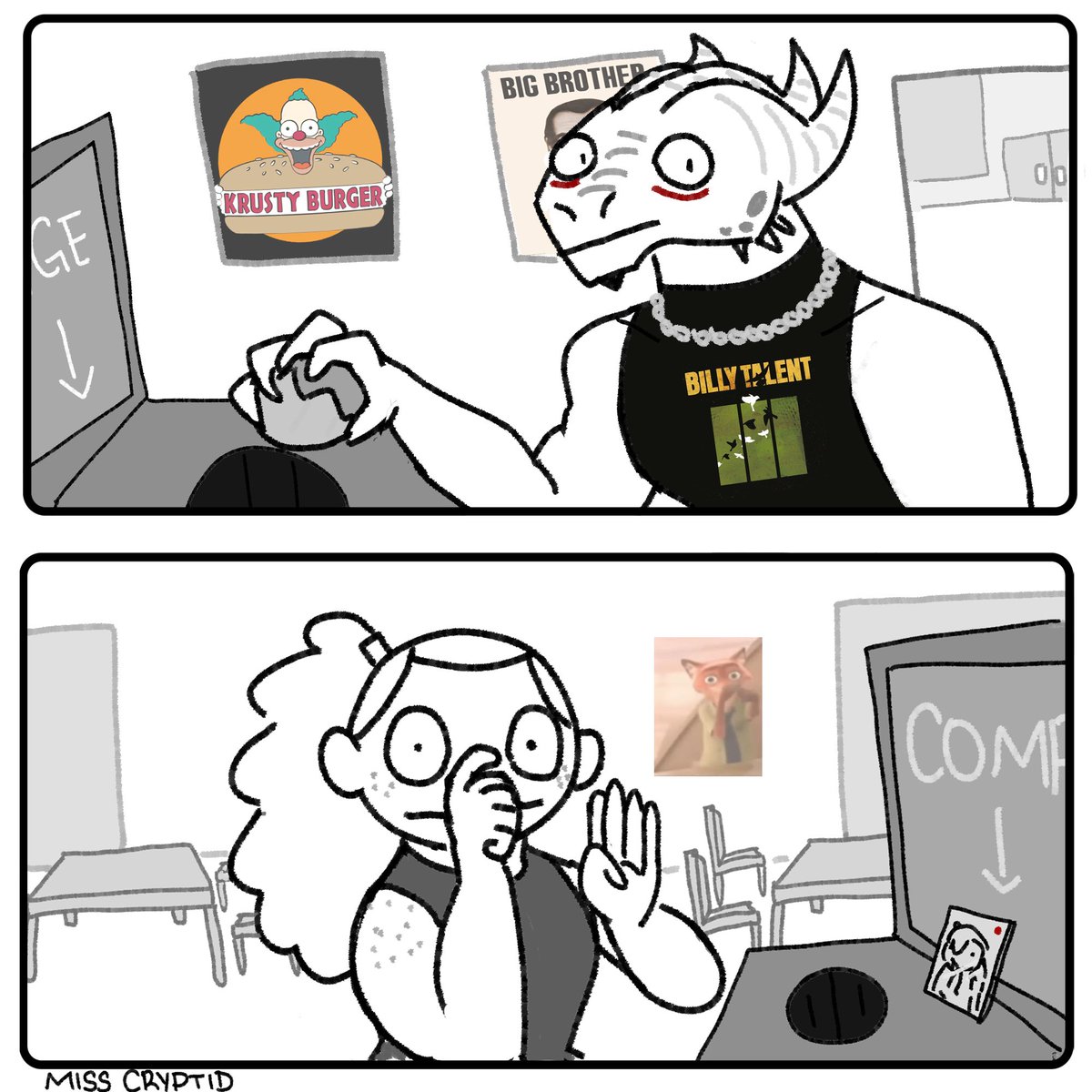 Miss Cryptid tweet media