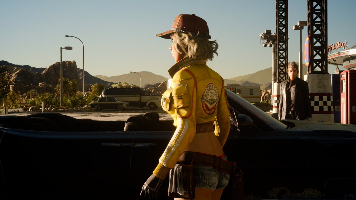 Final Fantasy XV Luminous cutscene time of day change