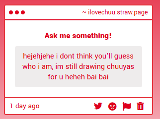 WHO IS THIS MYSTERIOUS PERSONNNNN
ilovechuu.straw.page