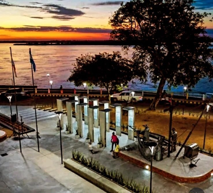 mcolman76's tweet photo. #TNDENOCHE Bella Vista - Corrientes la ciudad de los mas lindos atardeceres https://t.co/dsM7dB3pRa