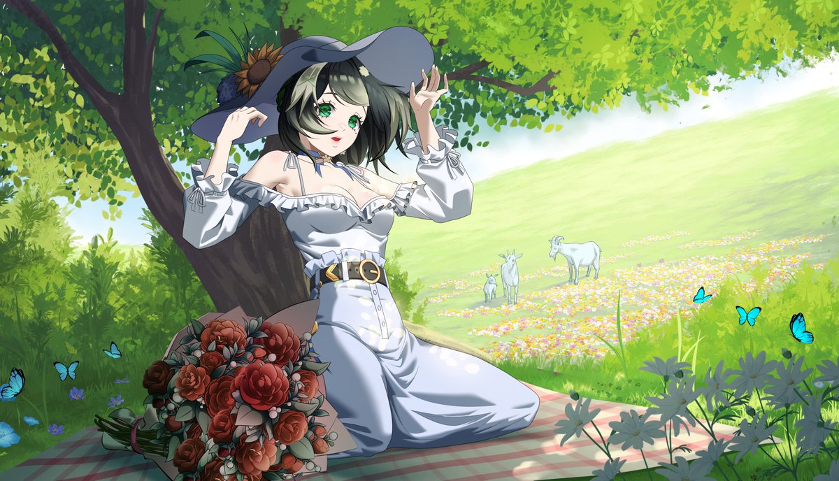 Here are the results of yesterday’s Spring YCH art raffle! 🌻