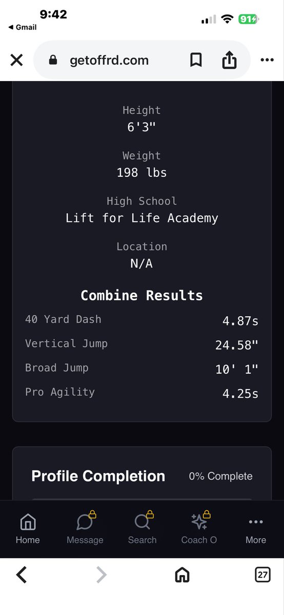 malachi_lfla's tweet image. It’s only up from here. Results from Elite Combine this pass weekend! Hard work and dedication #LockedIn #ThisIsNotTheEnd
@JPRockMO @tony_woolfolk @elitefootball BACK TO THE LAB!!!!