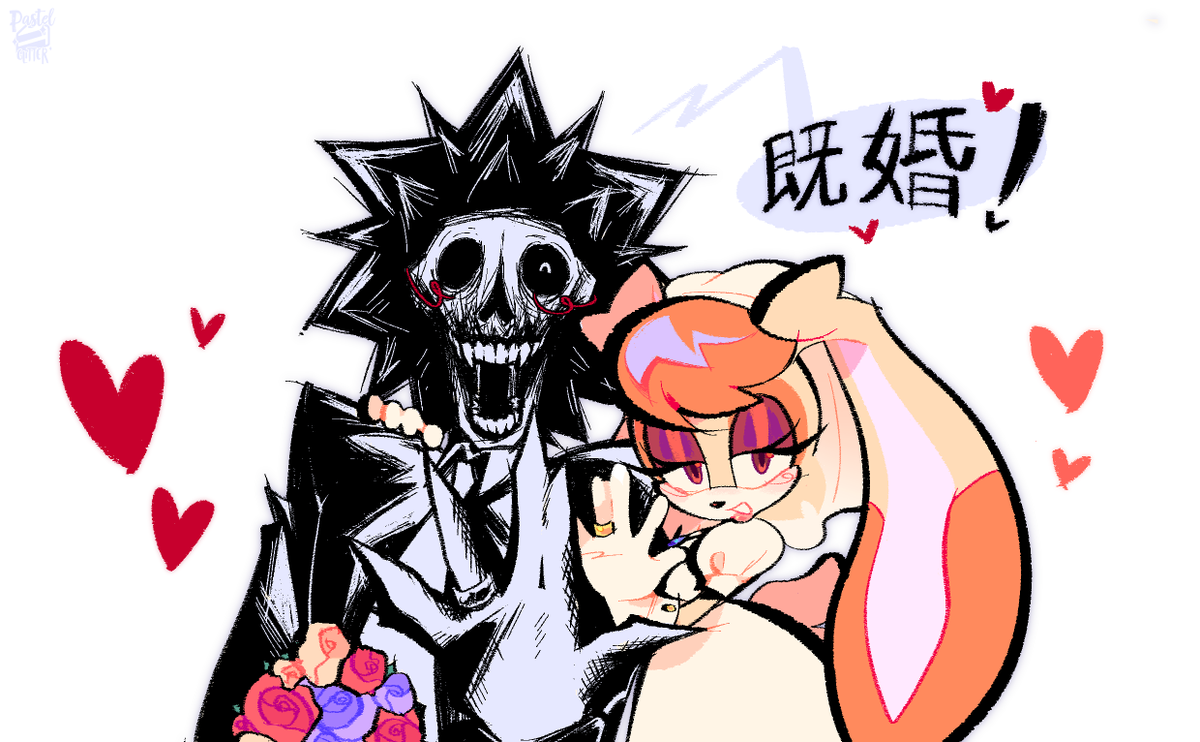 pastelglitterrr's tweet photo. a gift I made for my good oomf! (mr.overheat), he likes this cute, though unusual ship a lot, and I like NMI so I said why not! 💖
#nomoreinnocence #nmi #execommunity https://t.co/ZMV7RfVaPA