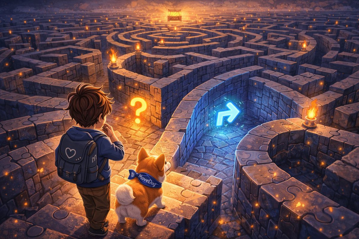 MoveDogPlay's tweet image. 🧩 The moment of choice.

Not every path is the right one,
but every choice creates a path.

🐾 Take the step
✨ Choose your direction
🚀 Keep moving forward

Find your own path with MoveDog.
👉🐾t.me/move_dog_bot

#MoveDog #MazeWorld #Puzzle #Adventure