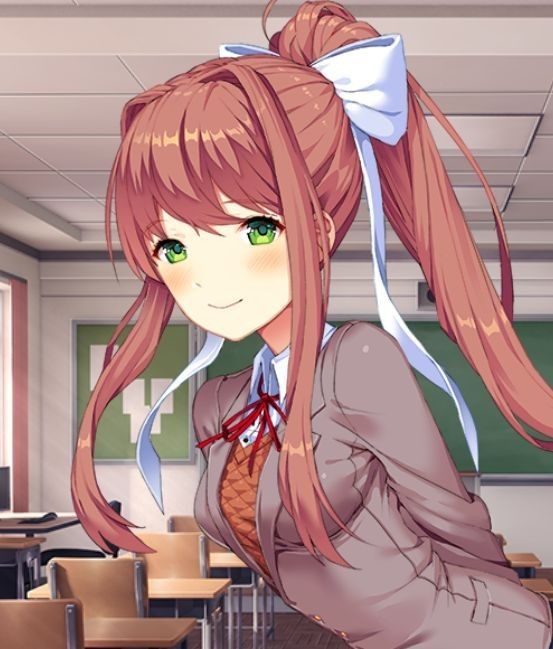 ᴅᴅʟᴄ - Steam 
★ Un club de literatura y poesía,parece el típico juego romántico, pero poco a poco la historia empieza a romper el estándar tranquilo que te aseguraba tener, tus decisiones afectan a cada personaje y a la propia realidad del juego.