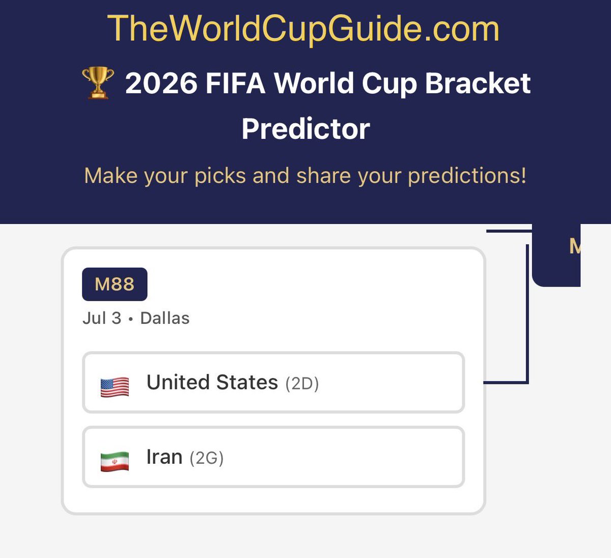 The World Cup Guide tweet media
