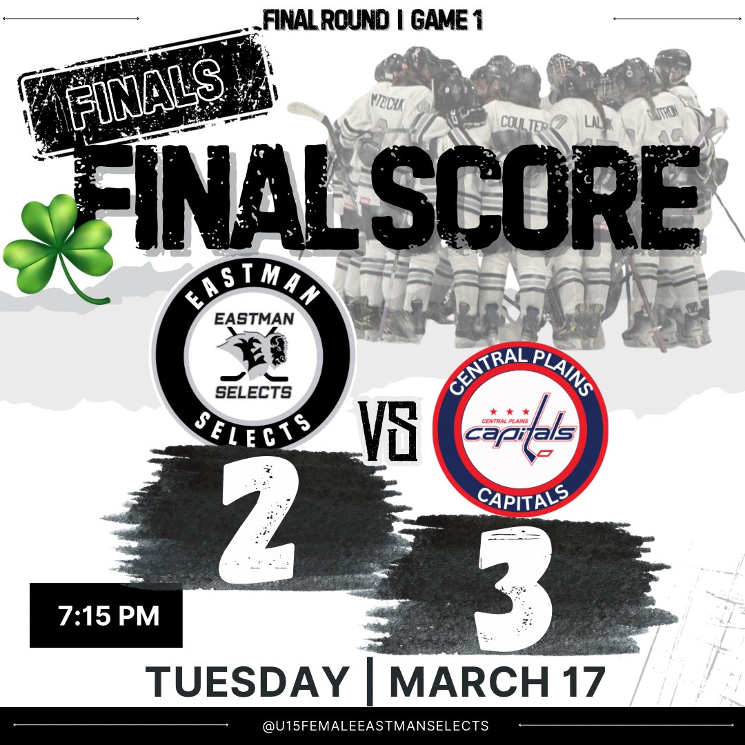EMFemaleU15AAA's tweet image. Looking ahead to Game 2. Home ice. 🏒
This team has put in the work all season to get here. One game doesn’t define them. Back on home ice, ready to respond and continue the fight.
#SelectsHockey #EarnedNotGiven #BounceBack