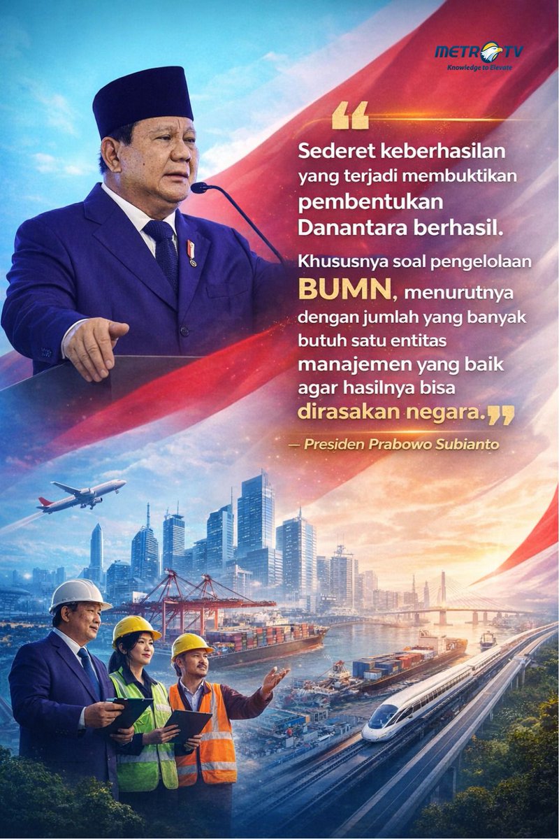 scrtkmplk's tweet photo. Danantara mencerminkan semangat tak terhingga dari HarapanBangsa terus bergerak maju, membawa perubahan nyata bagi Indonesia.
#HarapanBangsa
Danantara https://t.co/05AIPALToe