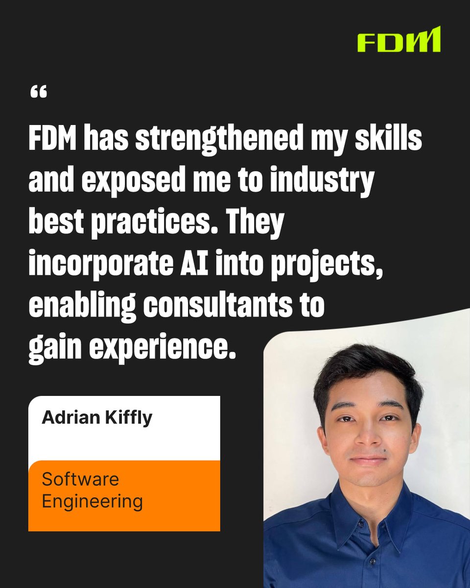 FDM Group tweet media