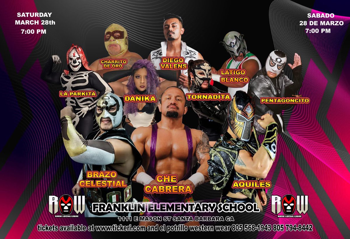 RMW Lucha Libre tweet media