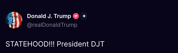 Fan Donald J. Trump 🇺🇸 TRUTH POSTS tweet media