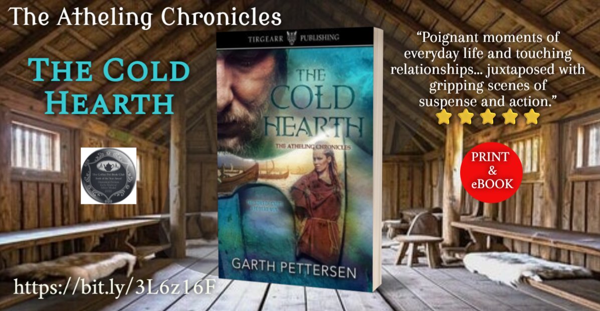 garpet011's tweet image. The Cold Hearth (The Atheling Chronicles)
“I love the characters – especially Harald, Selia, Ravya, and Erral. They are wonderfully complex and multi-dimensional.”   Long and Short Reviews ⭐⭐⭐⭐⭐
#historicalfiction, #histfic, #viking
bit.ly/3L6z16F