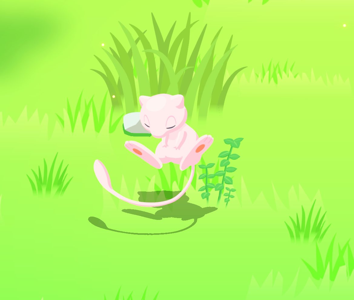 ようやくミュウ仲間にできました🫶