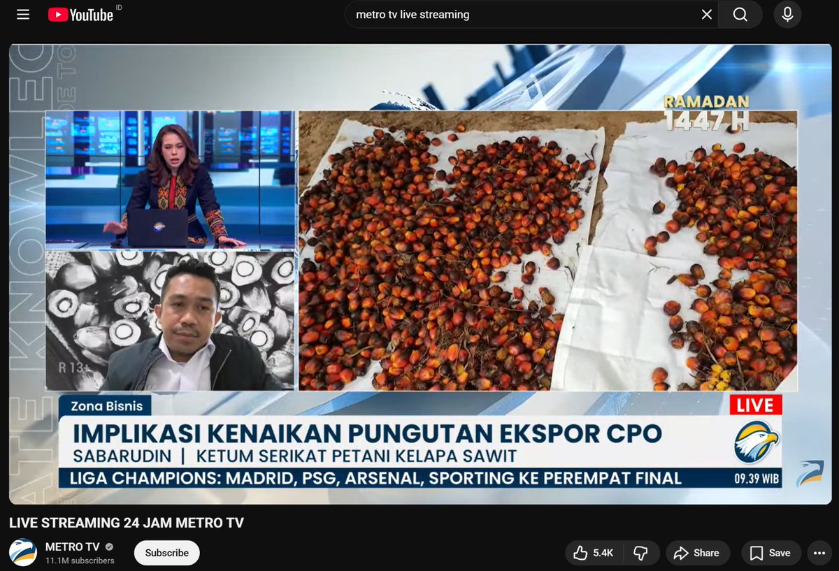 Serikat Petani Kelapa Sawit (SPKS) tweet media