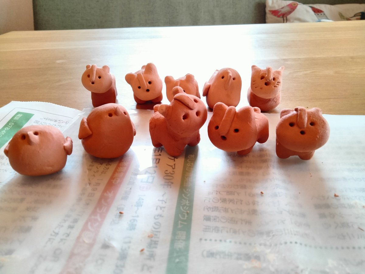 shirisugi1216's tweet photo. 粘土楽しい https://t.co/RvZMeDPi0d