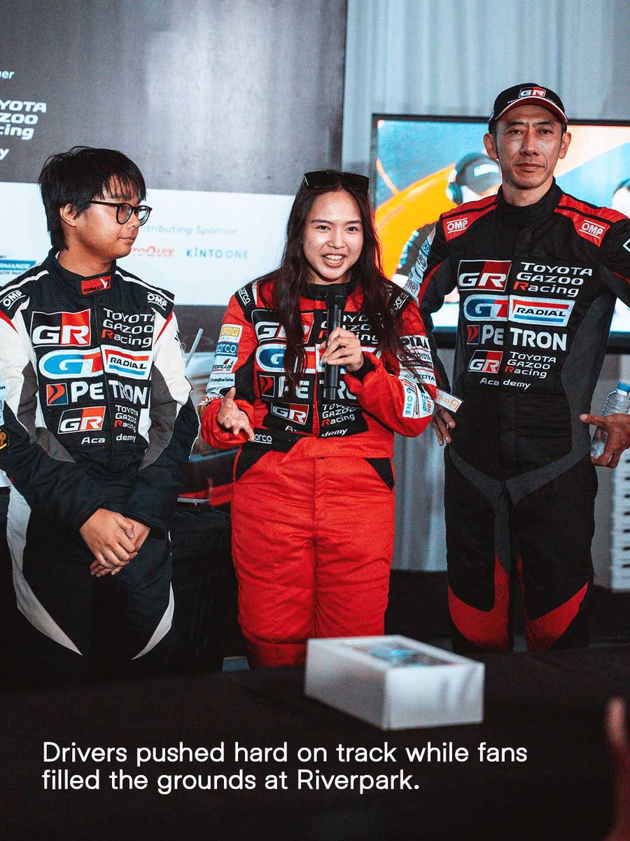 vroommediaph's tweet image. The first race weekend of the Toyota Gazoo Racing Philippine Cup brought the heat to Riverpark.

Drivers battled it out on track, fans packed the grounds, and the energy felt like a full race festival from start to finish.

#WeAreVroom #Vroom #ShiftHappens