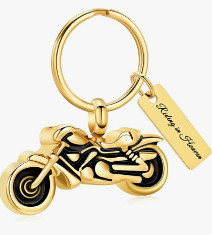 Marrifat14's tweet image. XSMZB Motorcycle Cremation Urn Keychain 🏍️ Memorial Ashes Pendant 💖 Keepsake Jewelry for Women &amp;amp; Men ✨ Stainless Steel Locket 🔒 Waterproof, Durable Tribute Gift 🌹 Keep Loved Ones Close Forever
