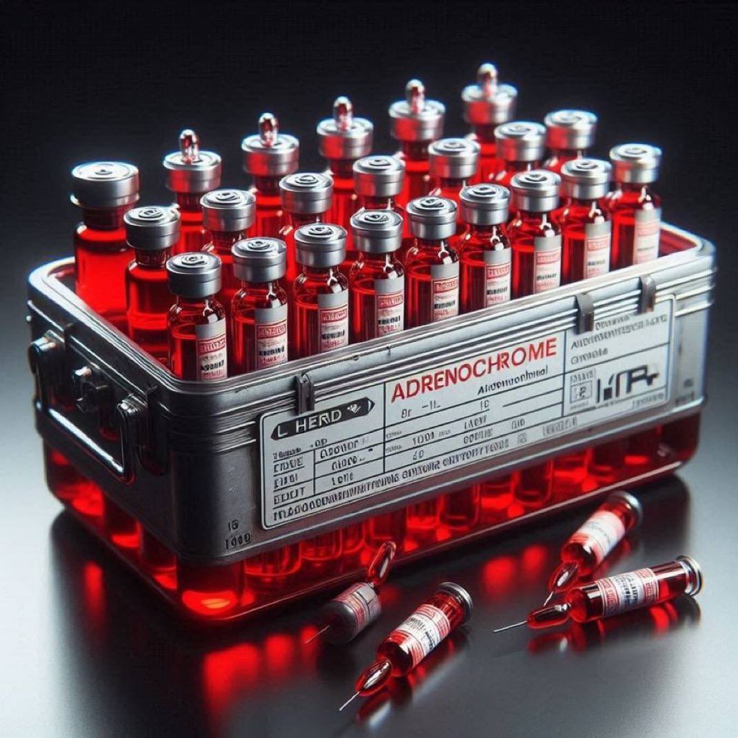 deceanne's tweet photo. @iluminatibot The drug of choice for the Satanic Cabal of pedophiles
#SatanicCabal #Frazzledrip
#MakeGitmoGreatAgain https://t.co/YT6hUpgSut
