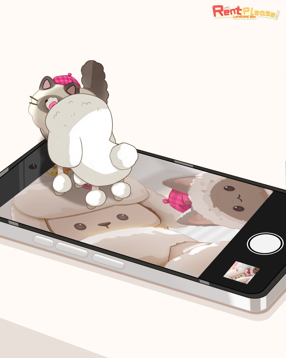 Landlord_Sim's tweet image. Dog: Let’s take a picture!
Cat: …...whatever

(while taking the photo)
Cat: secretly fixing expression

(after...)
Cat: send it to me
Dog: ???

👉 Cat: acting cool on the outside 🐱

landlords~
 share your pet’s selfie with us! 📸

#RentPleaseLandlordSim #CozyLiving  #cat #dog