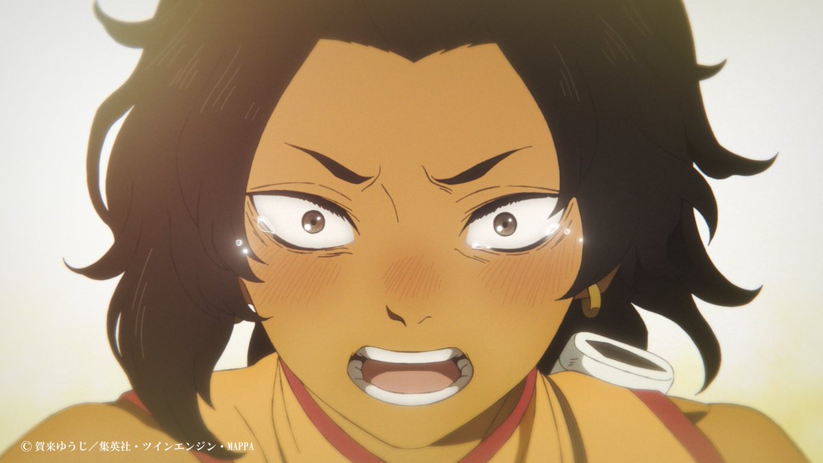 jplus_jigokurak's tweet photo. TVアニメ『#地獄楽』第二十三話「師と弟子」
￣￣￣￣￣￣￣￣￣￣￣￣￣￣￣￣￣￣￣￣
それなら、やるこたァ一つでしょう https://t.co/RKtT09VnAd