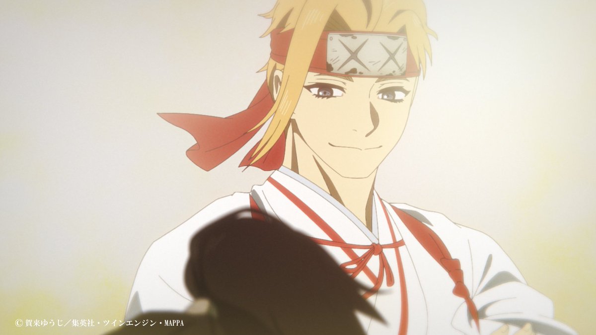 jplus_jigokurak's tweet photo. TVアニメ『#地獄楽』第二十三話「師と弟子」
￣￣￣￣￣￣￣￣￣￣￣￣￣￣￣￣￣￣￣￣
それなら、やるこたァ一つでしょう https://t.co/RKtT09VnAd