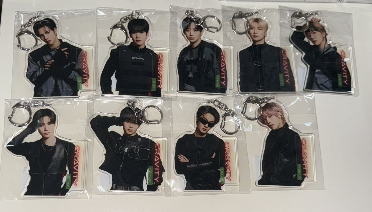 CRAVITY BLAST OUT VICTOR特典 トレカ キーホルダー