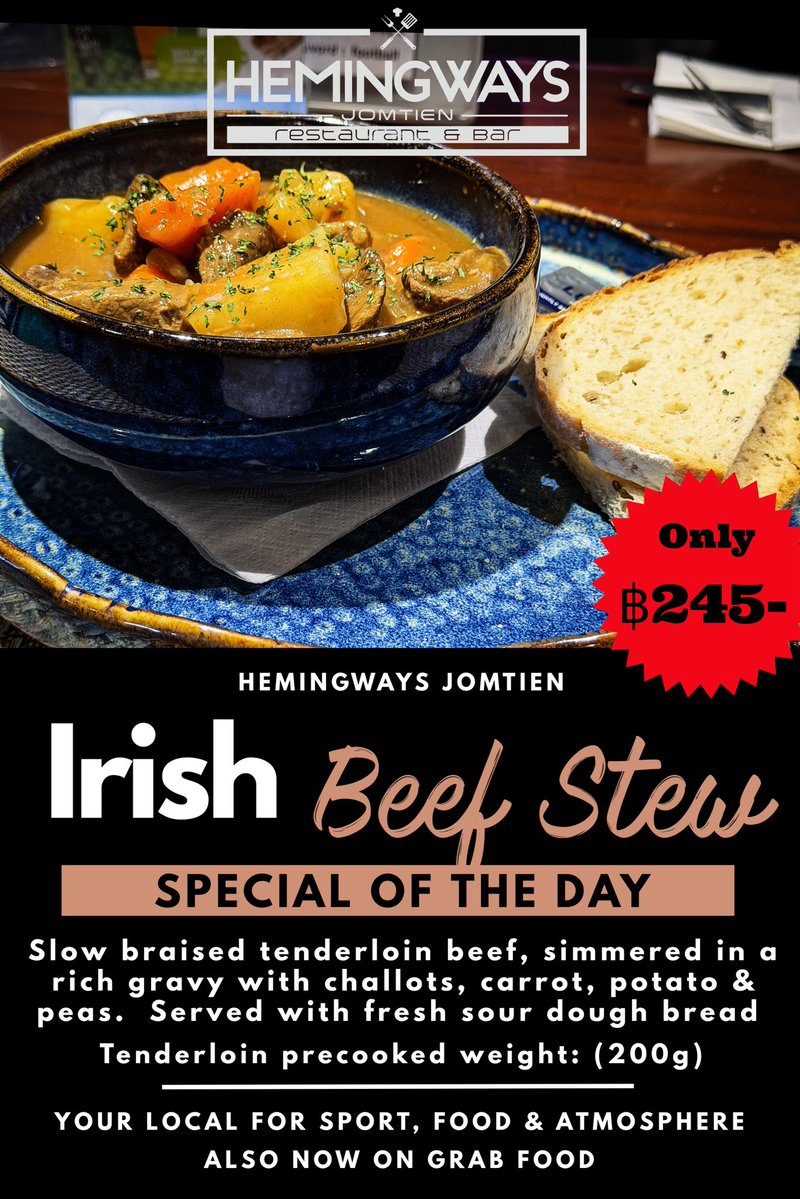 Hemingways • Jomtien tweet media