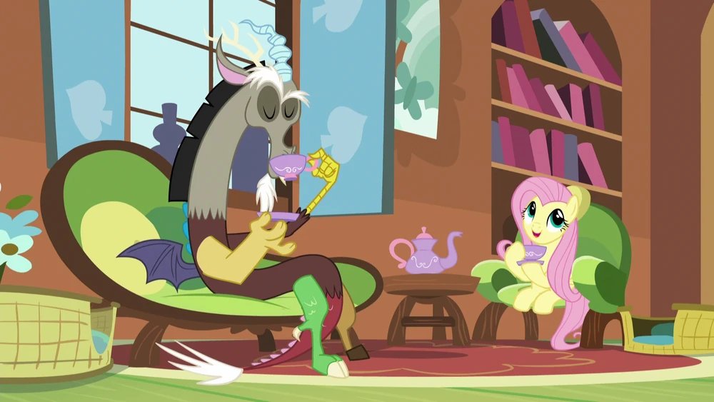 Trijosh1's tweet photo. Fluttershy and Discord enjoying tea.
#TeaForTwoTuesday #TeaForTwoTuesday2026 #HappyTeaForTwoTuesday #HappyTeaForTwoTuesday2026 #TFTT #TFTT26 @Hasbro #Hasbro #MyLittlePonyFriendshipIsMagic https://t.co/i0fSyFJl6c
