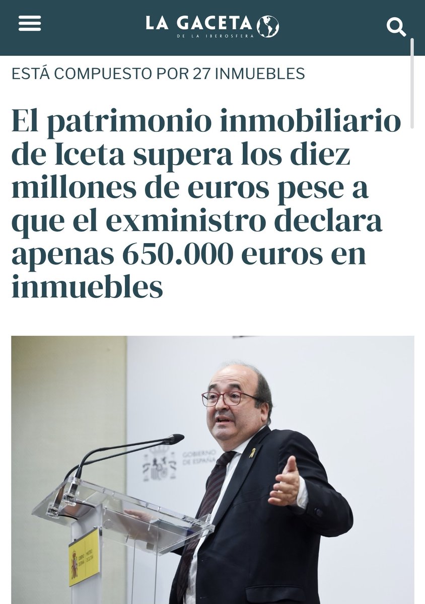 Y es que ya lo dijo ZP: «ser socialista es tener muy poco y estar dispuesto a dar mucho». 🤦🏼‍♂️ ¡Qué gentuza!