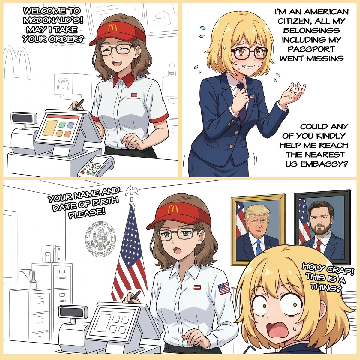 An Ameriboo is behind this page tweet media