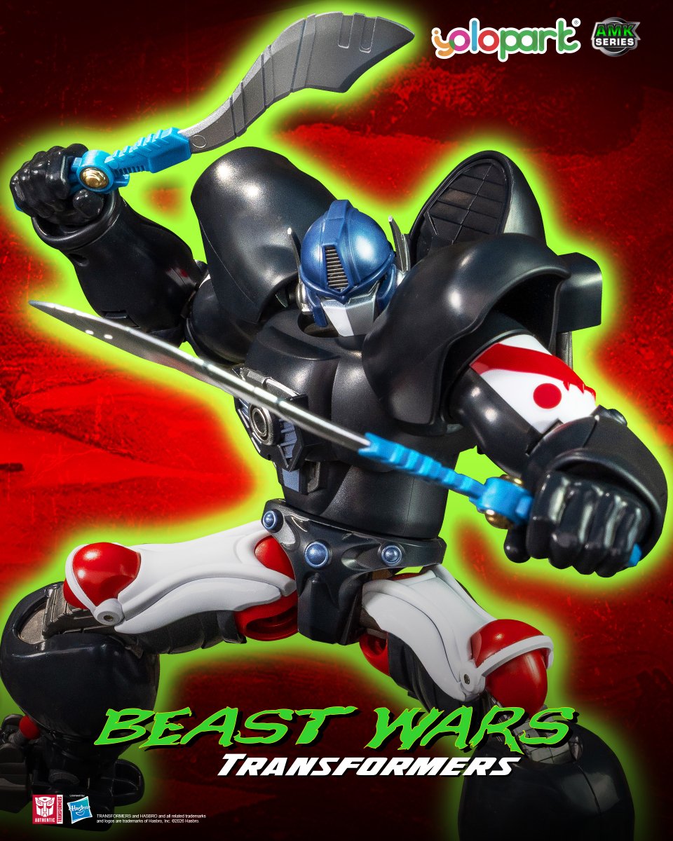 yolopark's tweet photo. The mighty Maximal leader is ready to lead the heroes into the Beast Wars!

A tribute to the 30-year classic animated series Transformers: Beast Wars
AMK Series Optimus Primal is coming soon!

More details will be revealed—stay tuned!

#YOLOPARK #beastwars #optimusprimal #hasbro #maximal