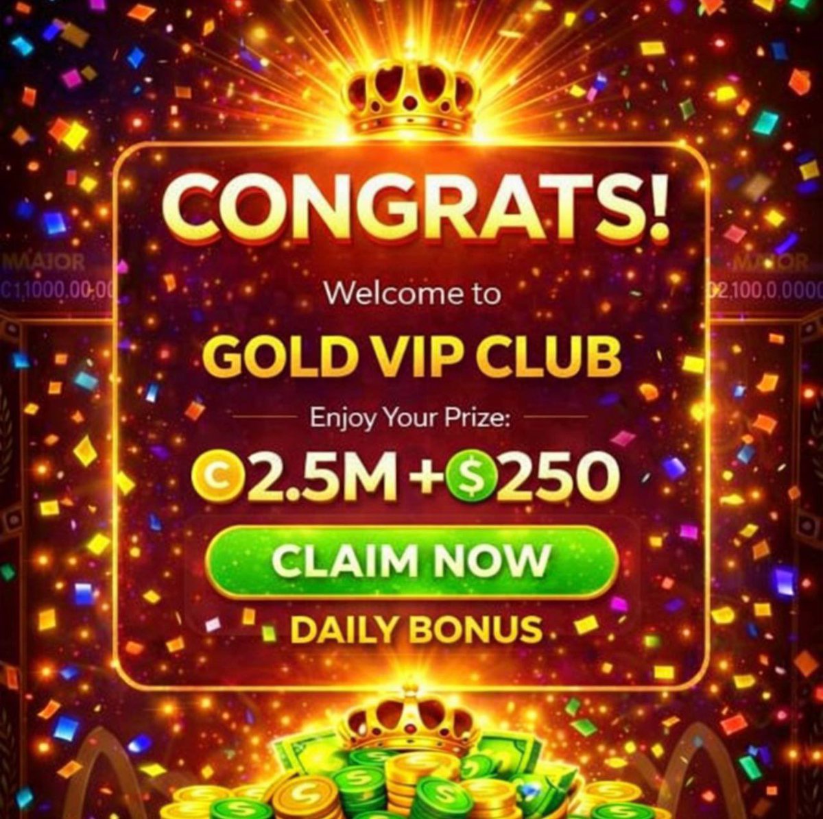 CrownCoins Casino Bonus tweet media
