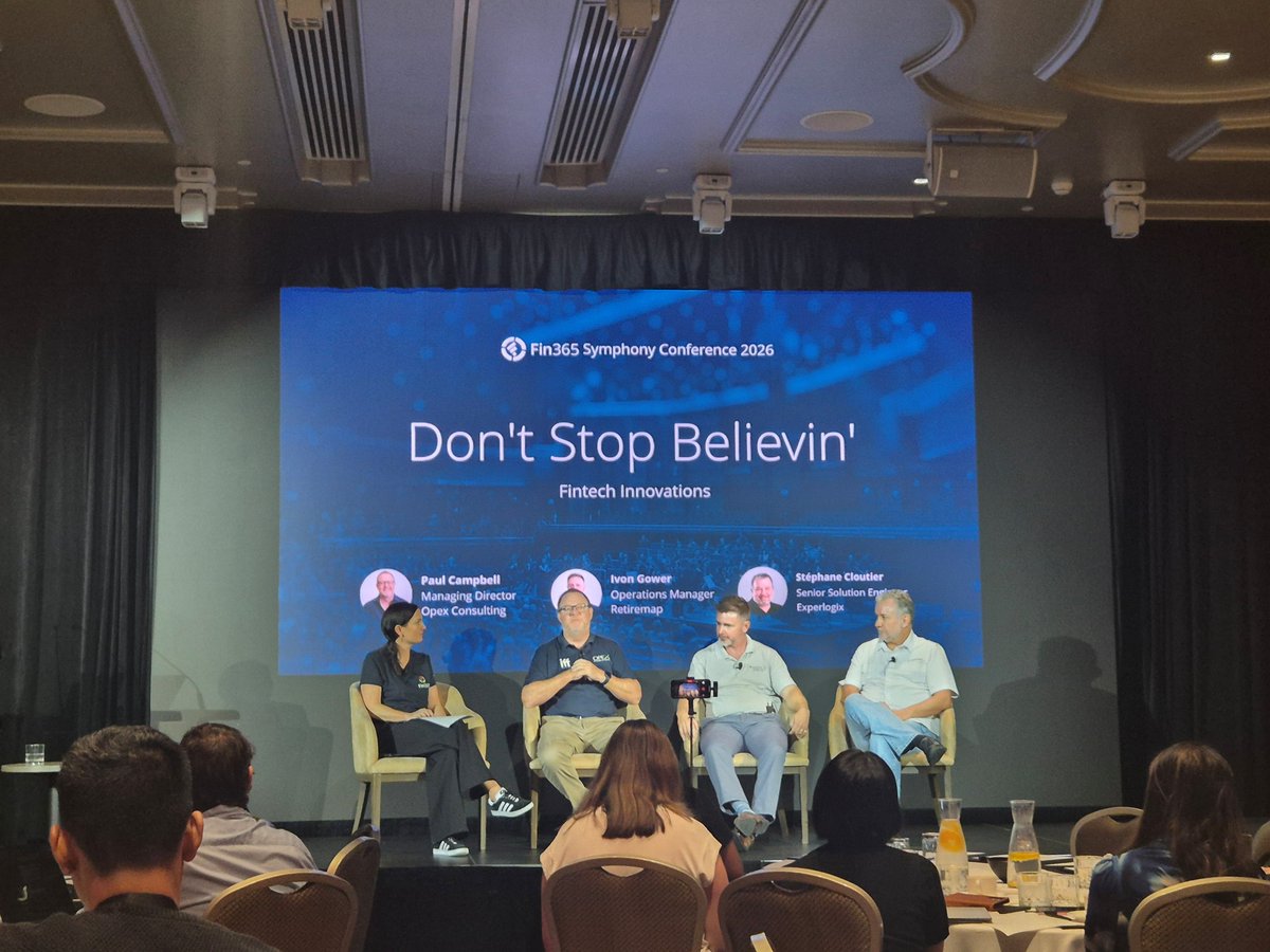 iffAdvice's tweet photo. The #iff team loved being part of the #Fin365Symphony2026 where our Managing Director, Paul Campbell spoke in a panel session and our Head of Strategic Partnerships, Reg Gabila, did a live demo showcasing iff’s modelling tools. Find out more about iff > https://t.co/wTIWGxCjTj https://t.co/jW2SQ8nTt7