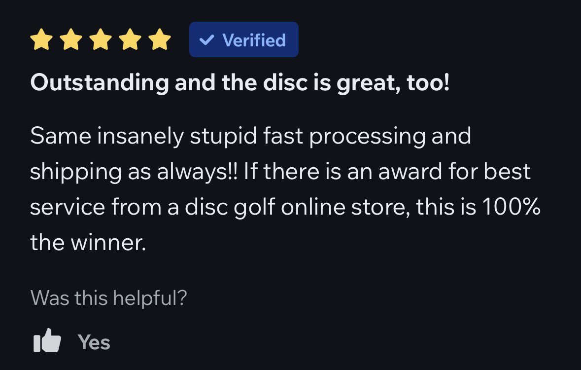 Ran Disc Golf tweet media