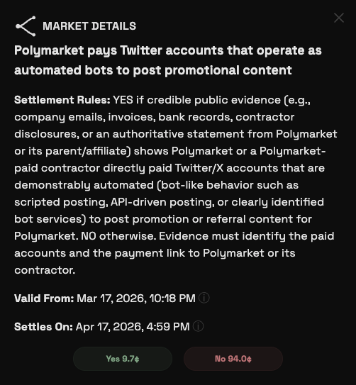 PriorSwap's tweet photo. @thenarrator Seems reasonable... want to bet on it? The AI market maker on https://t.co/PnlXyztJtS is game, anytime. https://t.co/yXrWFnvp9z