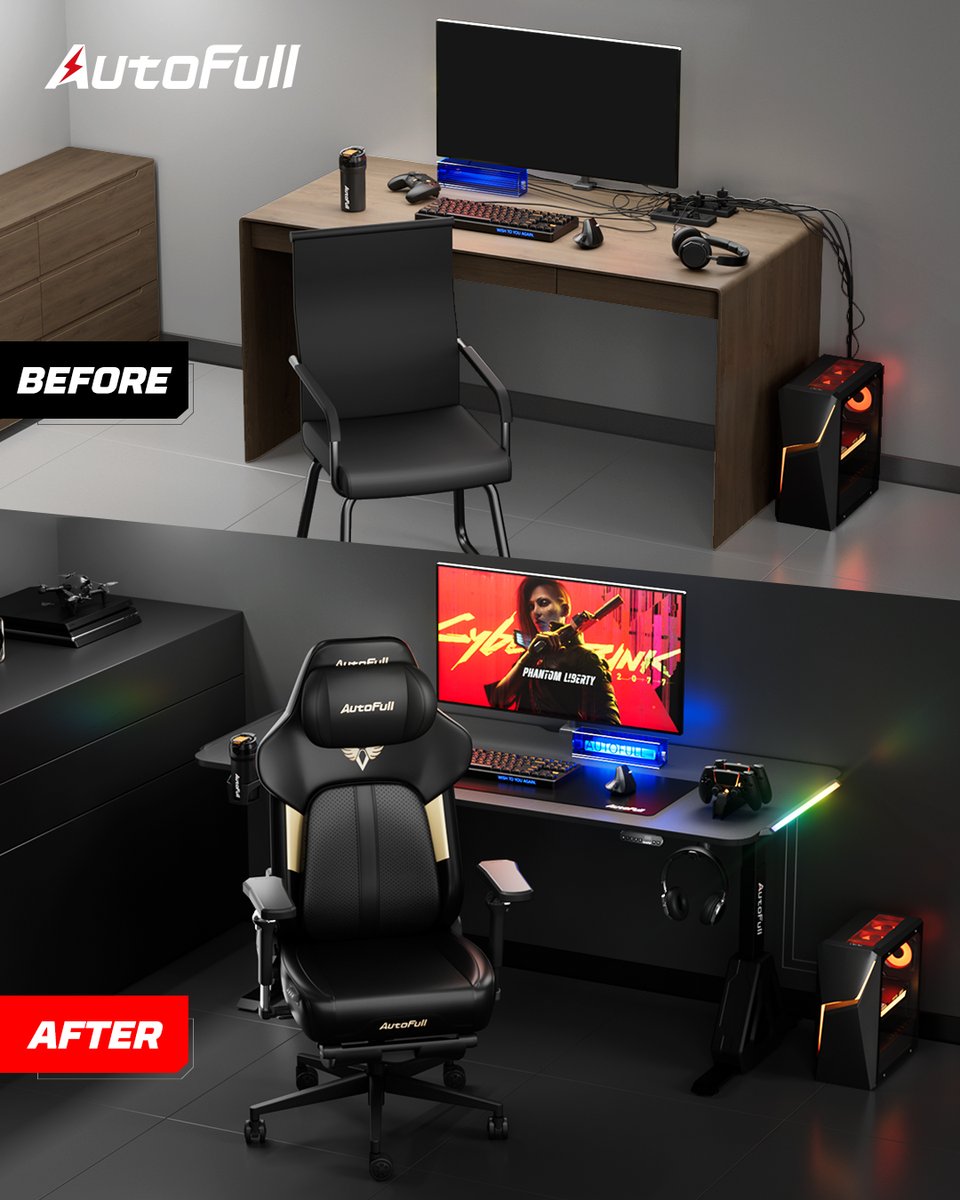 AutoFull Gaming Chair tweet media