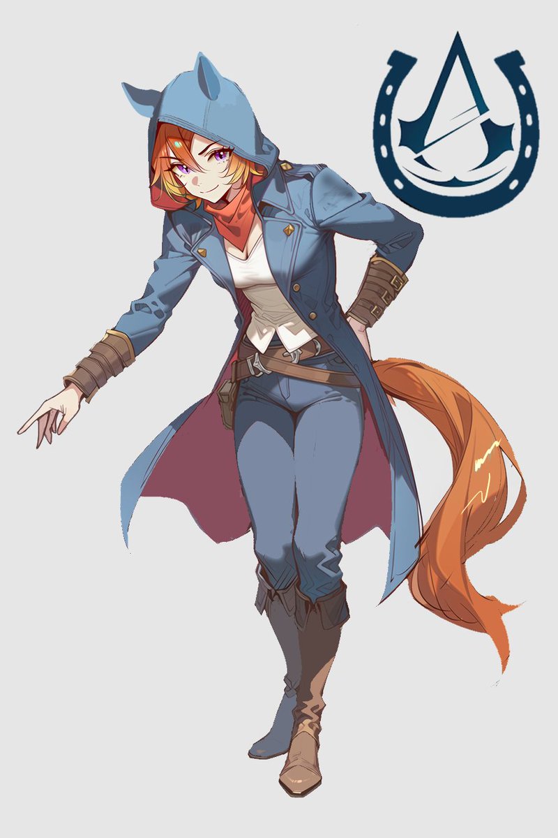 ウマ娘×アサシンクリード ネタもあったわね
何故か知らないがフランス人のにおいがするこの子に扮してもらう 