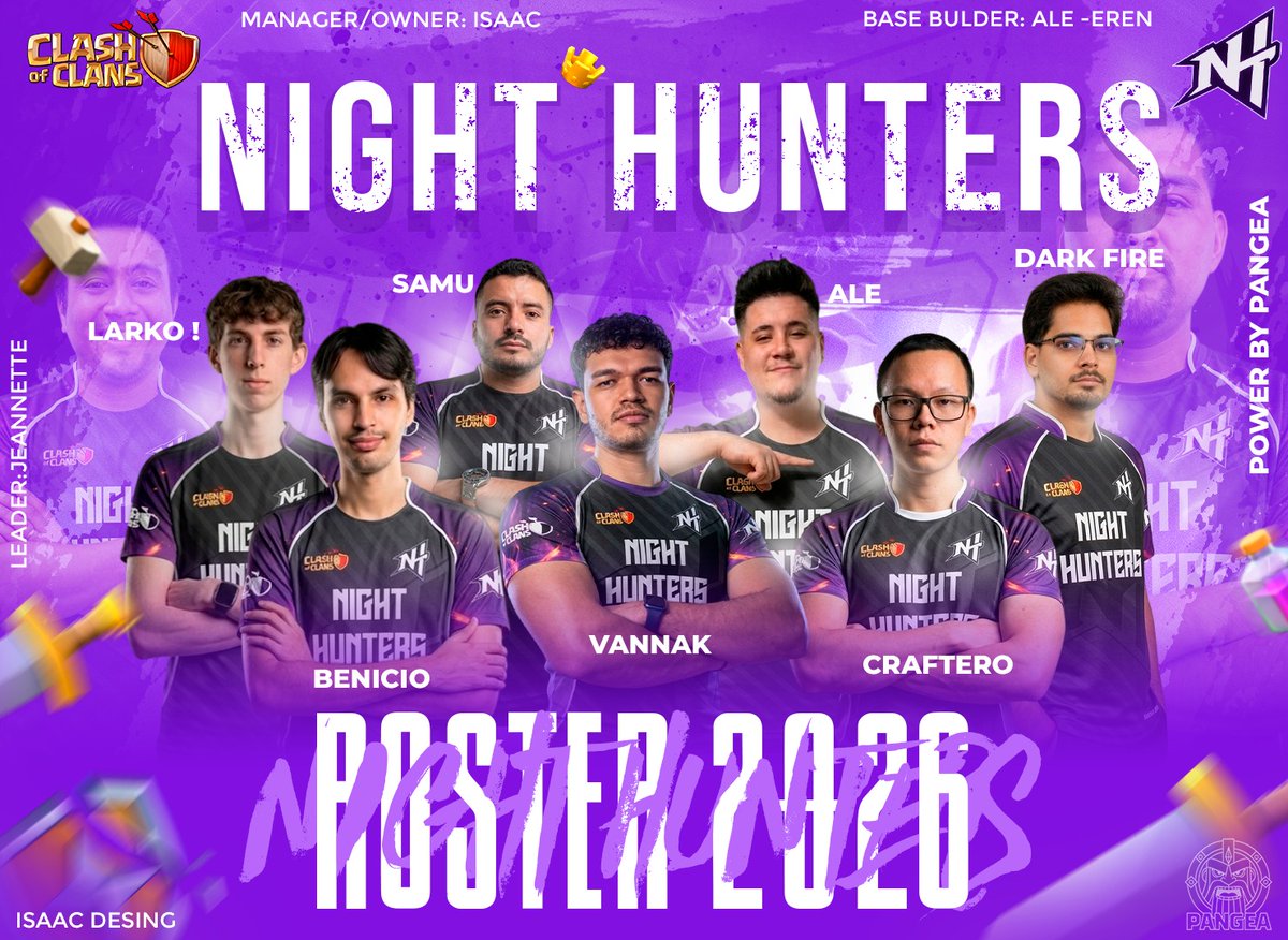 Team Night Hunters tweet media