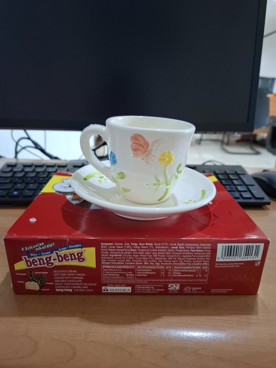 oleh-oleh masuk kerja hari terakhir, alhamdulillah