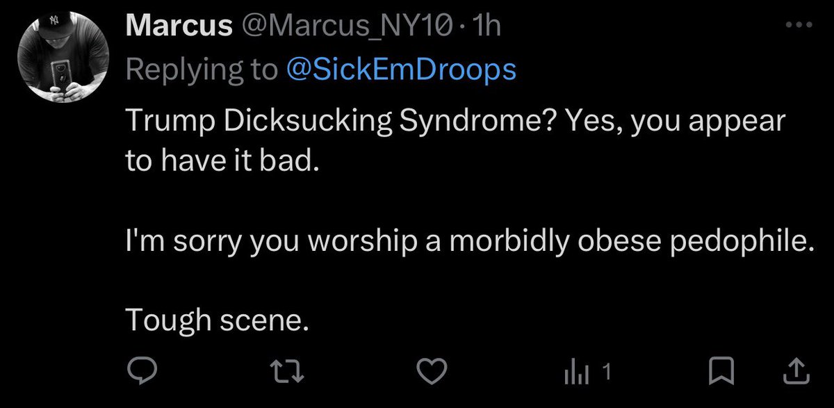 SickEmDroops's tweet photo. But then be replying this 💩  this guy is a joke got a dislike average people from Detroit https://t.co/1XE8fvcAPi