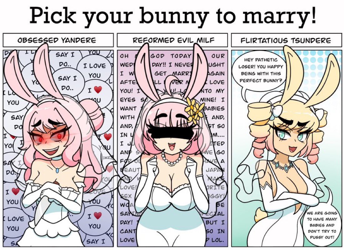 thatpinkbunn's tweet photo. who’s your favorite bunny? 🐰ྀི  #bestbunnygirl #dreambunny #petplay #ddlg https://t.co/z4DVb4uzME