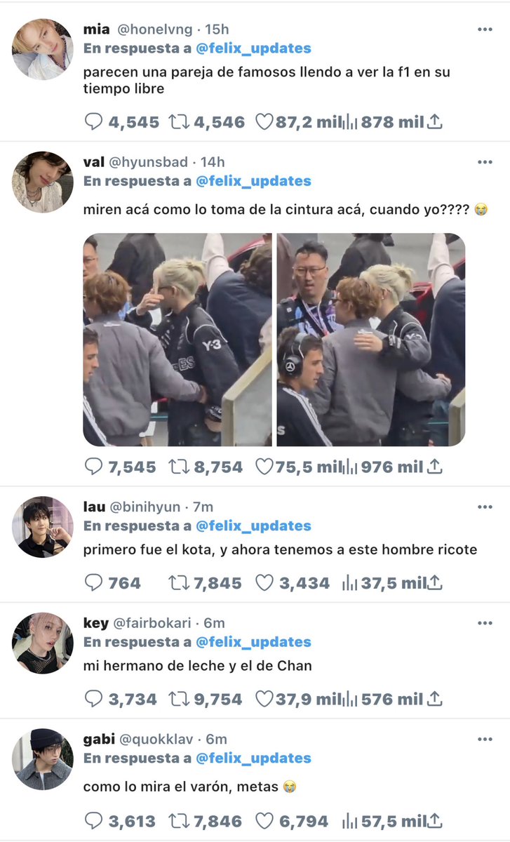 innieluvsz's tweet photo. “Es mío” / #Chanlix few tweets. 

Donde Felix estuvo muy pegado a un medallista que es su admirador, y esto que pone furioso a Chris. Pero.. ellos nunca seran novios, cierto? https://t.co/o1tPD3XKlH