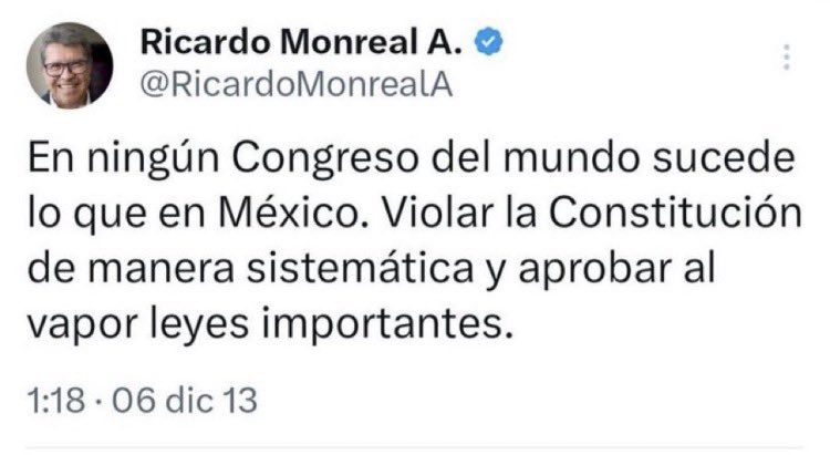 l0rdAlexX's tweet photo. El Ricardo Monreal del pasado poniéndolo una putiza al del presente. https://t.co/l8SFxYBEZl