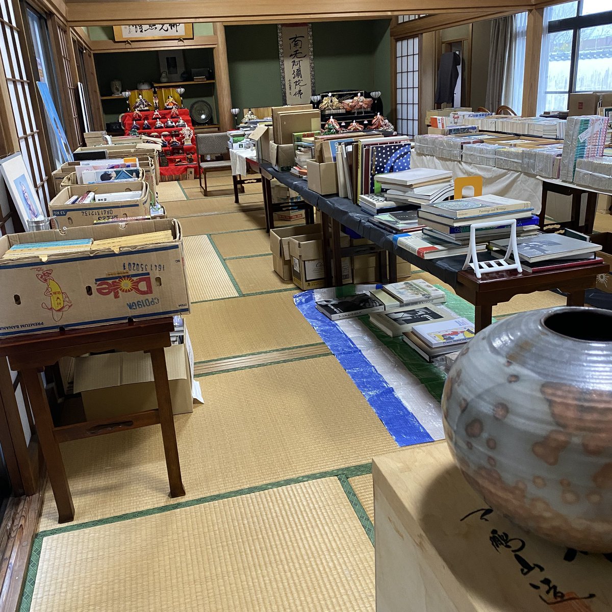 春日・浄運寺古本まつり tweet media